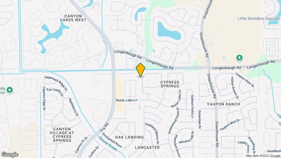 7931 Raven Creek Ln Map and Location Details
