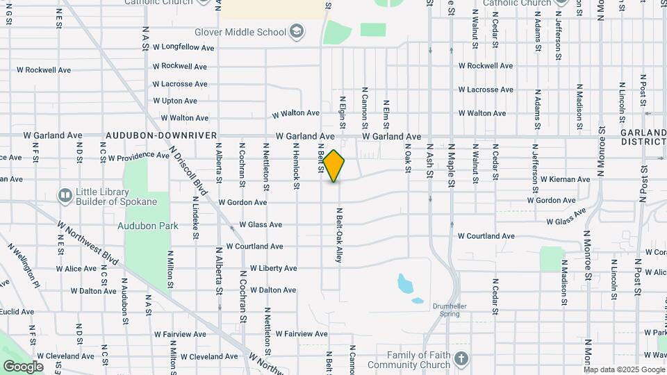 2115 W Kiernan Ave Map and Location Details