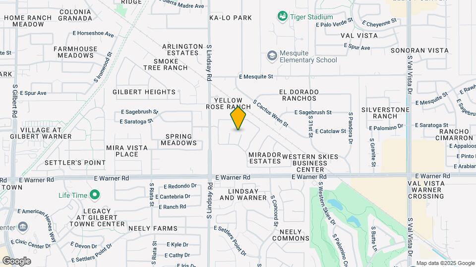 626 S Colonial Ct Map and Location Details