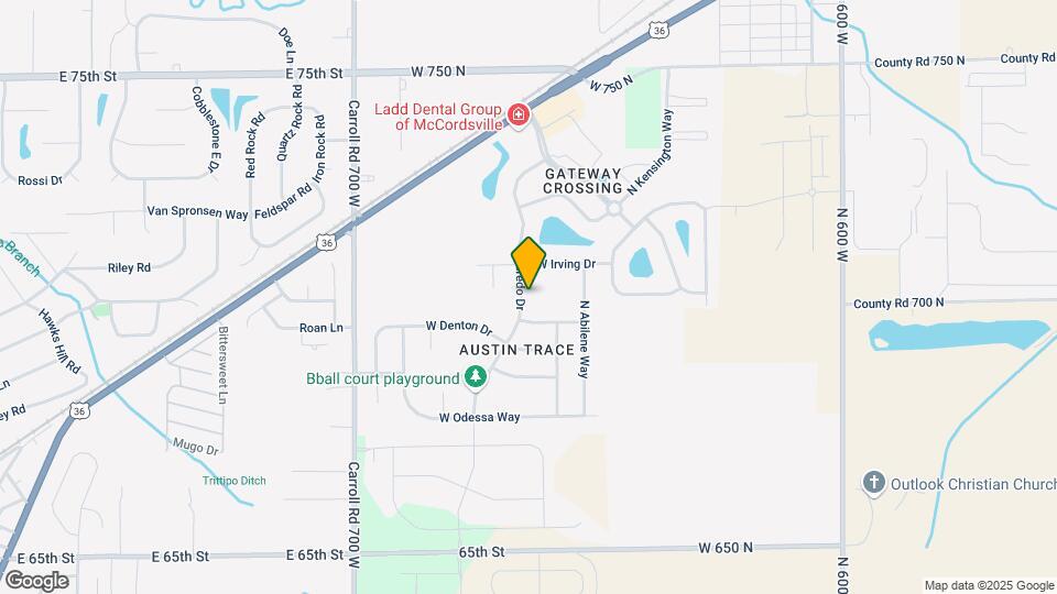 7031 Laredo Dr Map and Location Details