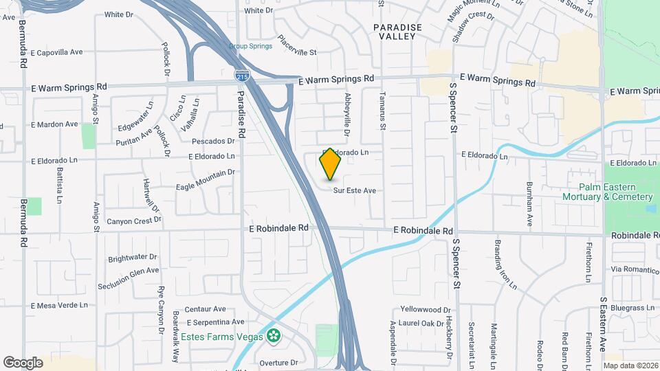 1224 Sur Este Ave Map and Location Details