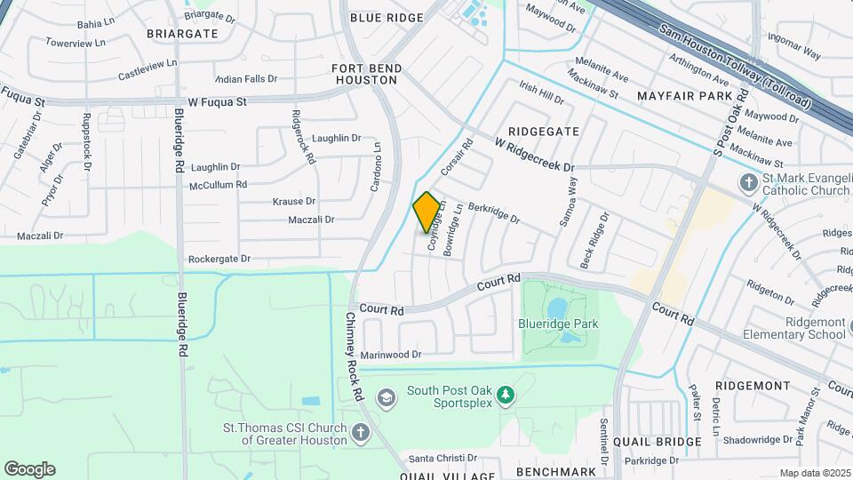 16146 Coyridge Ln Map and Location Details