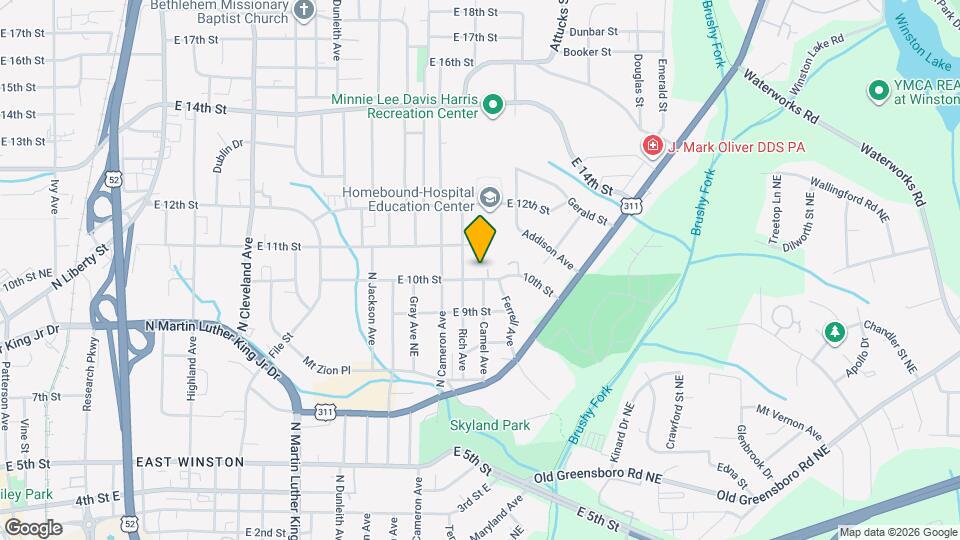 1004 Camel Heights Dr Map and Location Details