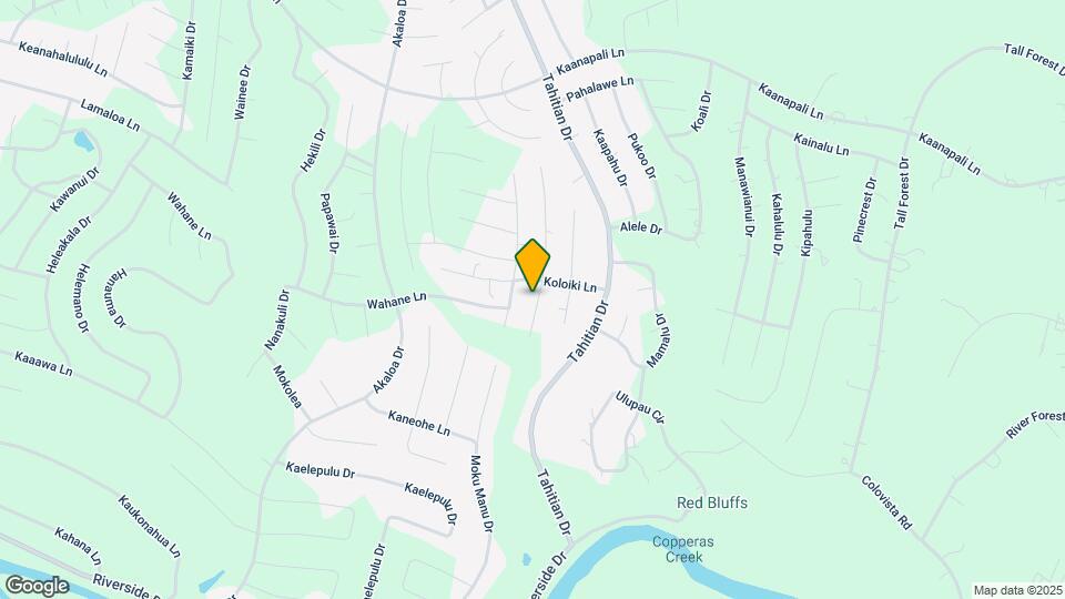 108 S Kaupo Dr Map and Location Details