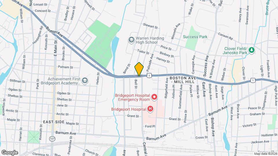 1402 Boston Ave Map and Location Details