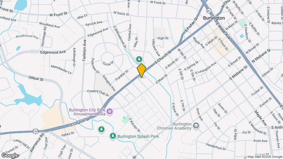 127 W Summit Ave Mapa y Detalles de la Ubicación