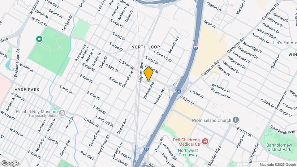 918 E 50th St-Unit -A Map and Location Details