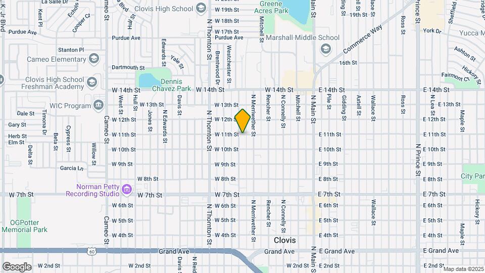 517 W 11th St Map and Location Details