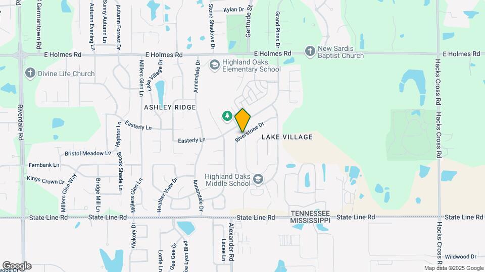 5505 Briardale Dr Map and Location Details