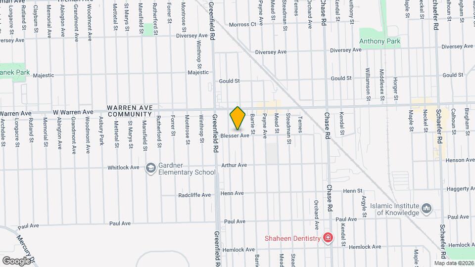 7001 Coleman St Map and Location Details