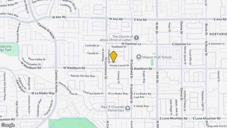 206 Honey Locust Dr Map and Location Details