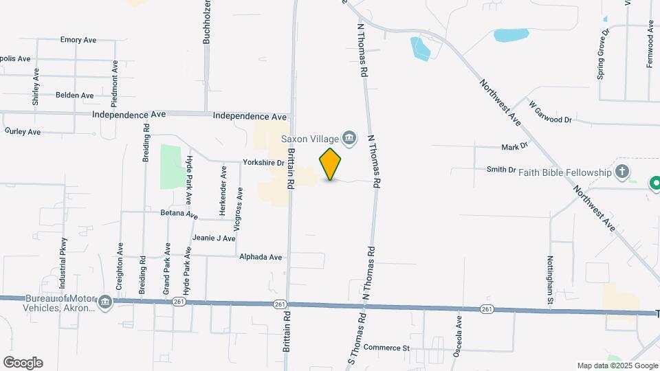 615 Hilltop Ter, Unit 615 Map and Location Details