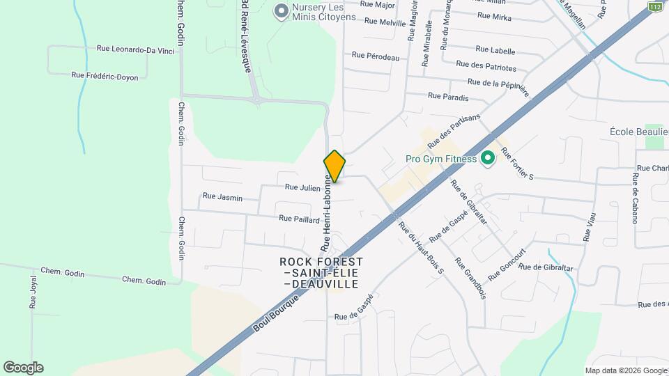 5032 Henri-Labonne Rue Map and Location Details