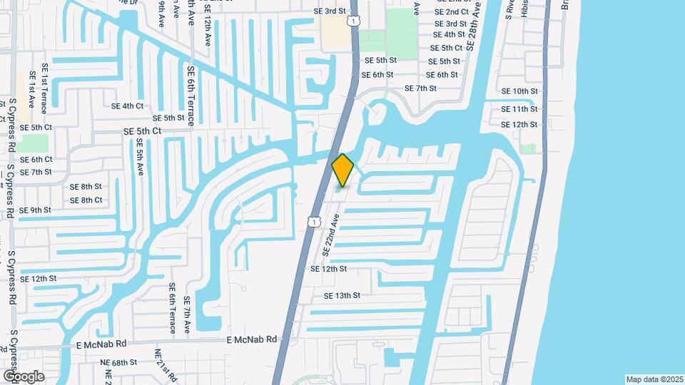 861 SE 22nd Ave Map and Location Details