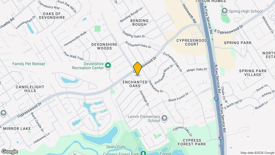 19419 Craigchester Ln Map and Location Details