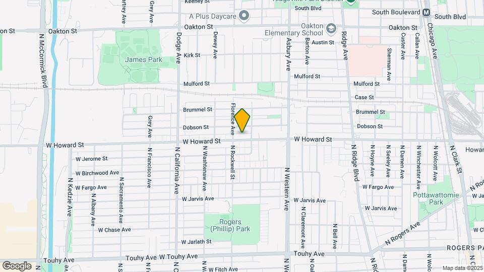 1507 Howard St Map and Location Details
