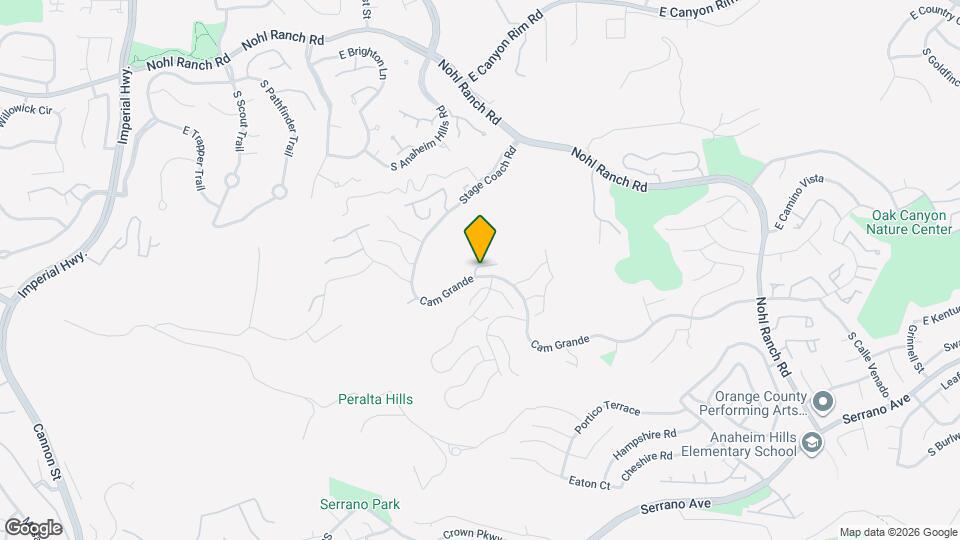 780 S Tourmaline Ct Map and Location Details