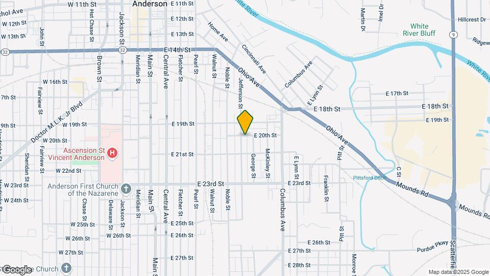 2002 Jefferson St Map and Location Details