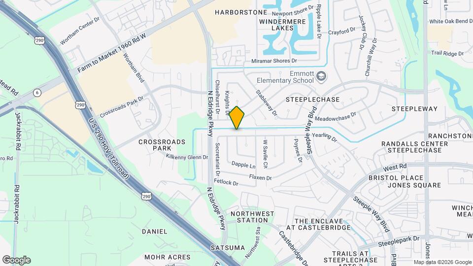 12234 Yearling Dr Map and Location Details