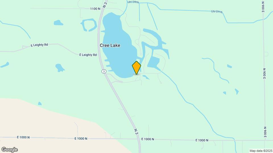 7939 E Cree Lake Dr S Map and Location Details
