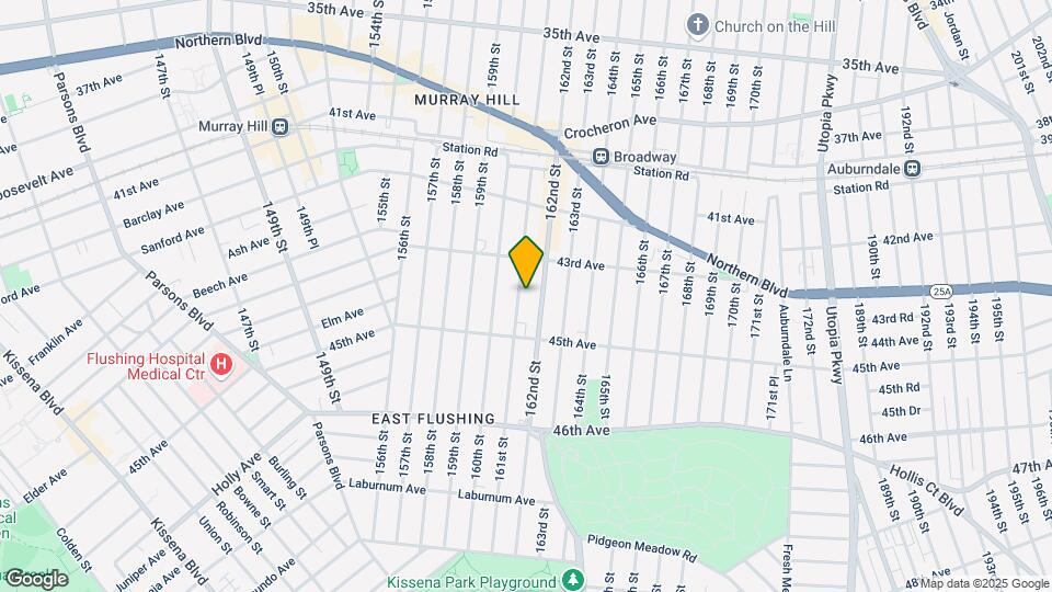 43-35 161st St Map and Location Details