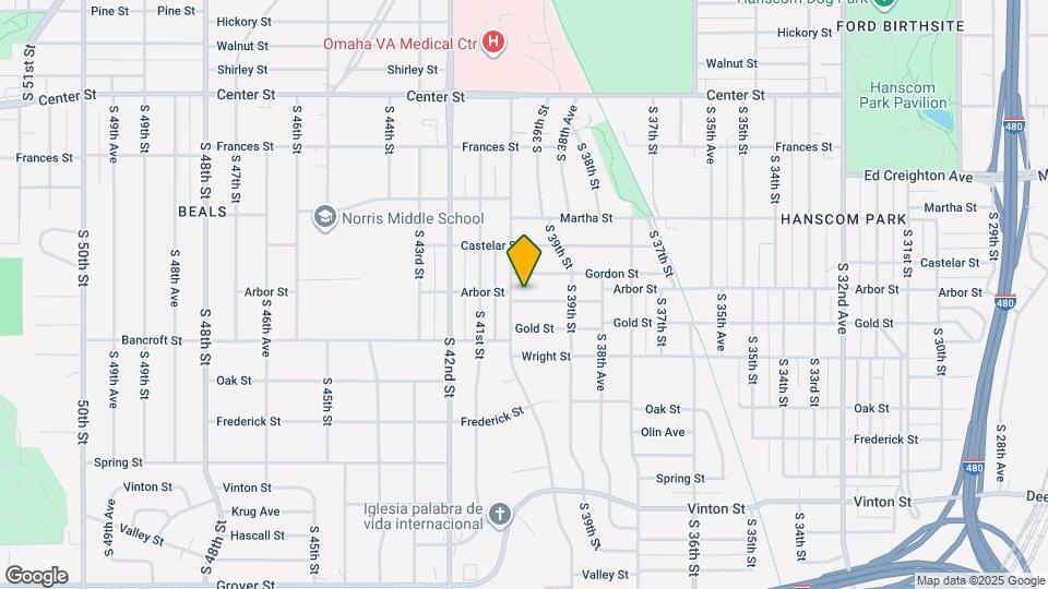 3940 Arbor St Map and Location Details