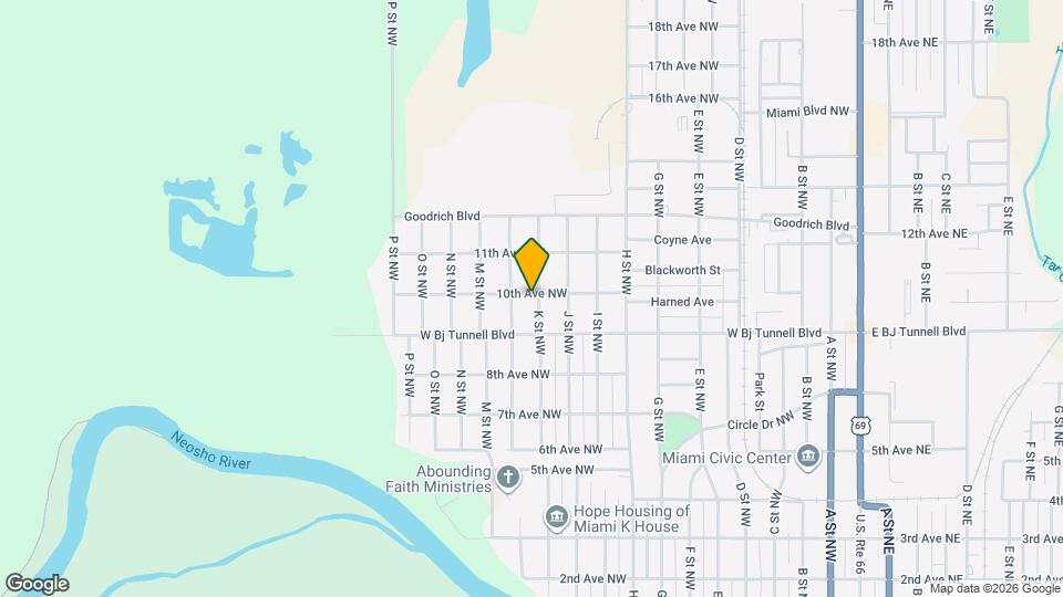 927 K St NW Map and Location Details