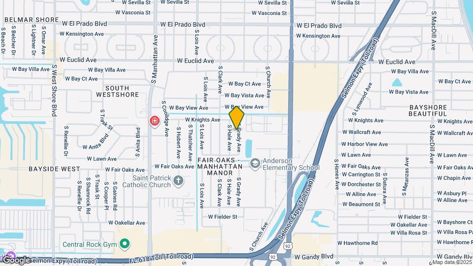 4309 S Grady Ave Map and Location Details
