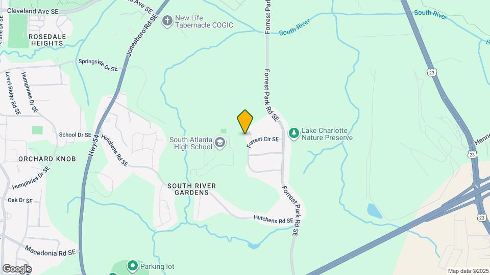 3023 Forrest Terrace SE Map and Location Details