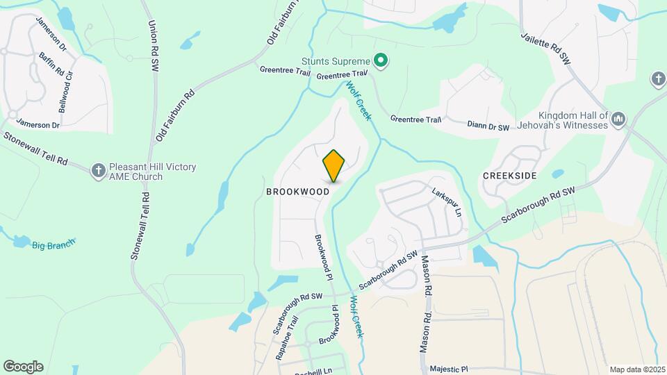 4878 Brookwood Pl Map and Location Details