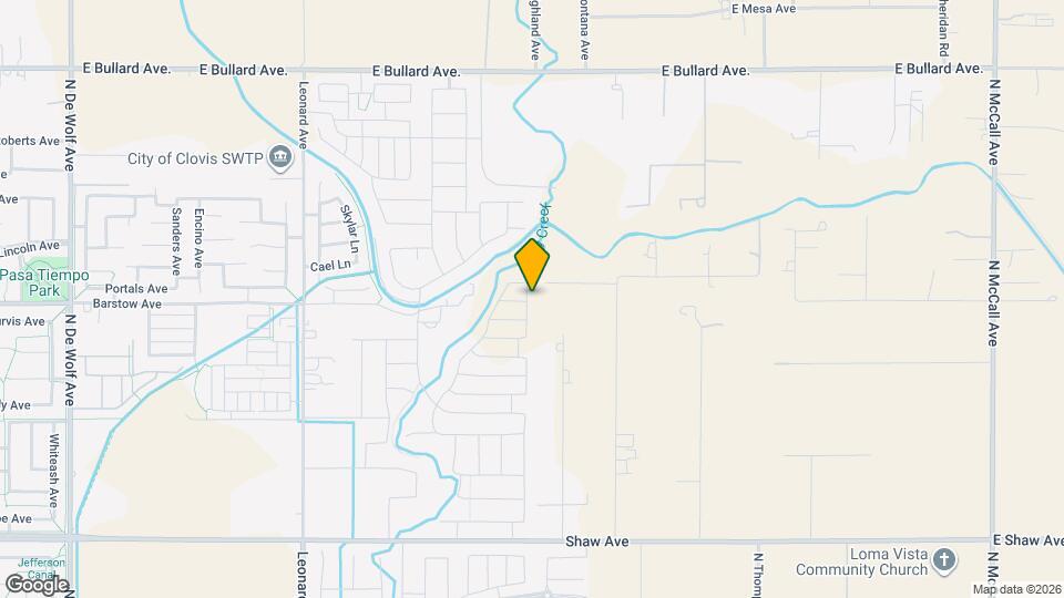 1227 Las Rosas Ave Map and Location Details