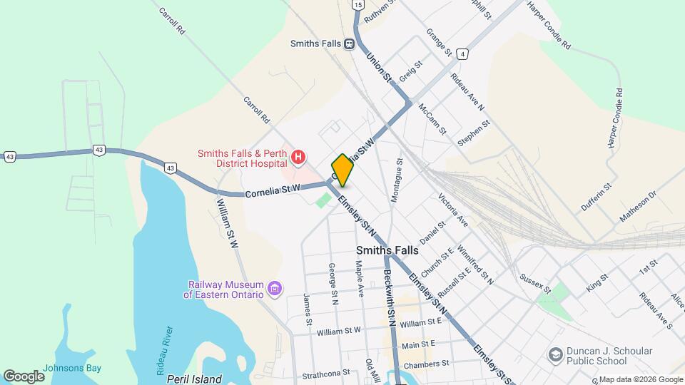 143 Elmsley St N Map and Location Details