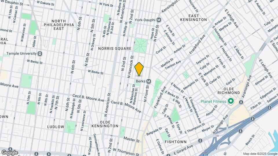 1905 Waterloo St Mapa y Detalles de la Ubicación