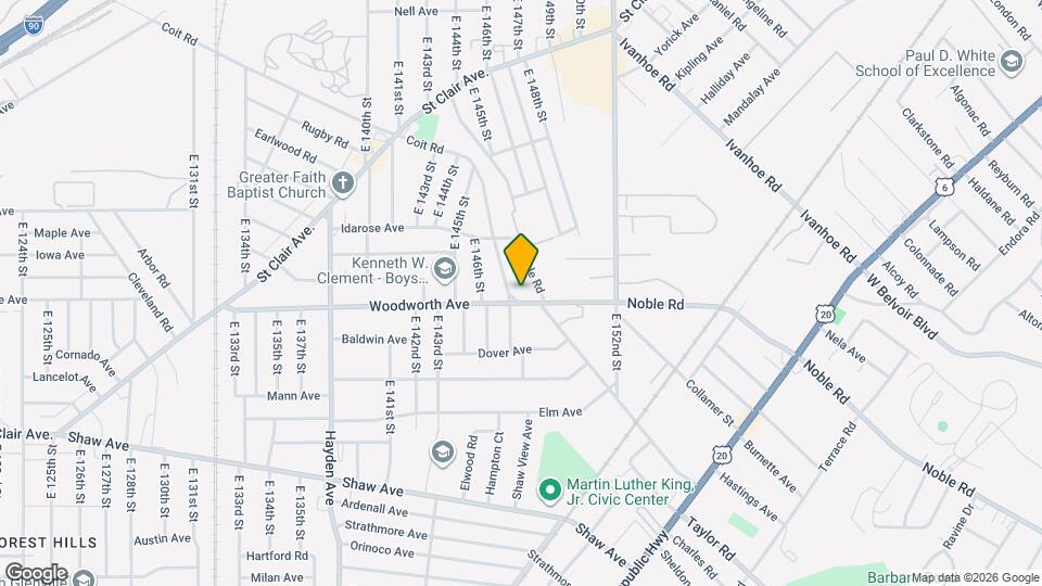 14761 Coit Rd Map and Location Details