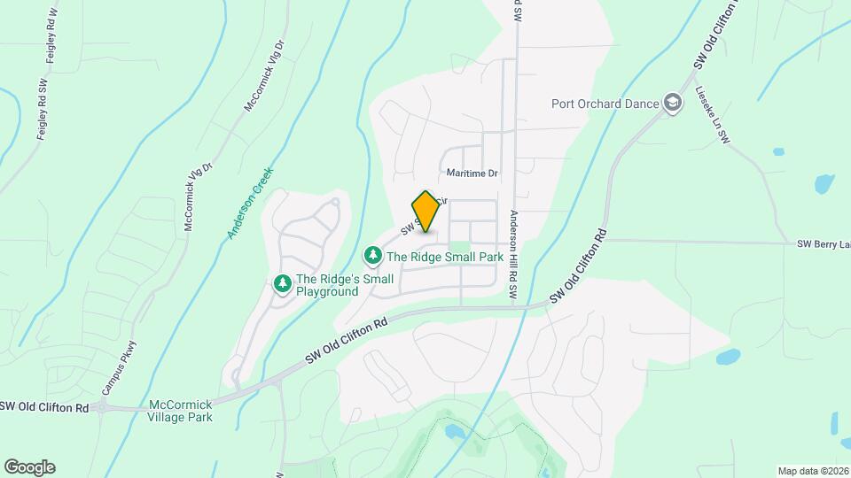 4316 Wigeon Ave SW Map and Location Details