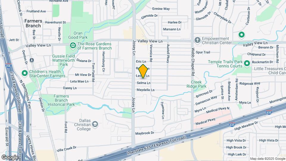 2927 Selma Ln Map and Location Details