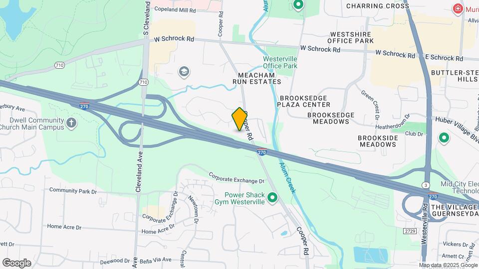6893 Cooper Rd Map and Location Details