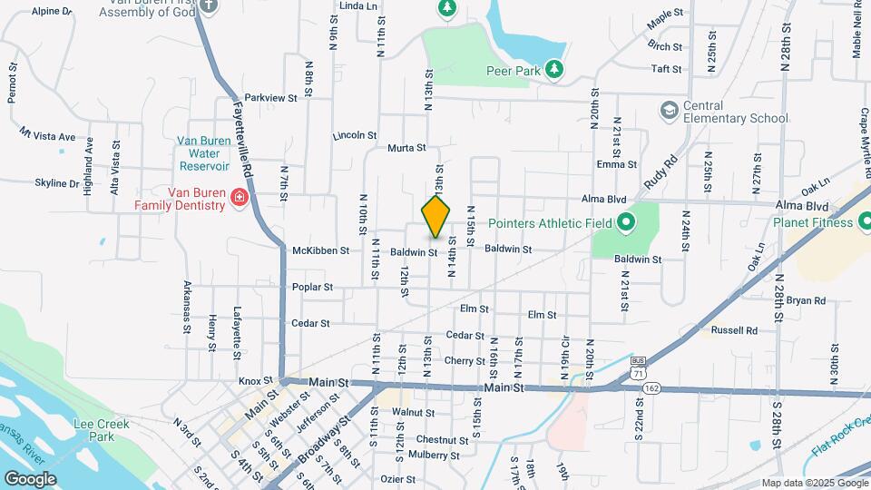 508 N 13th St Mapa y Detalles de la Ubicación