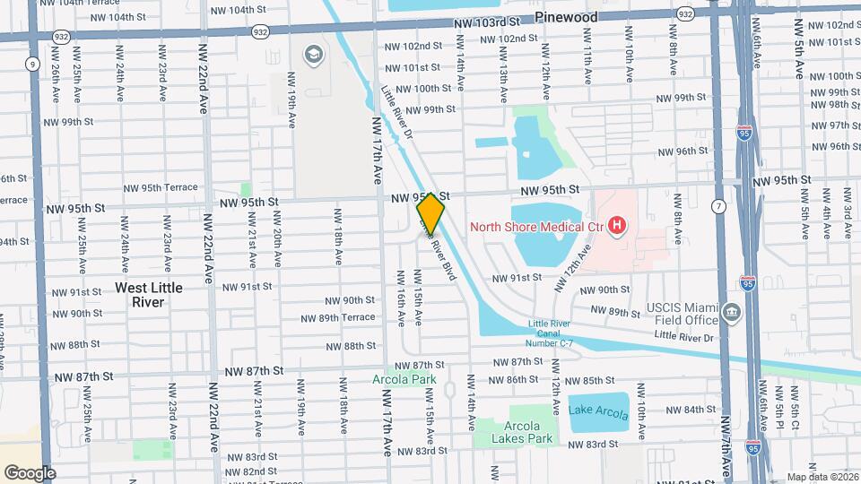 9260 Little River Blvd Map and Location Details