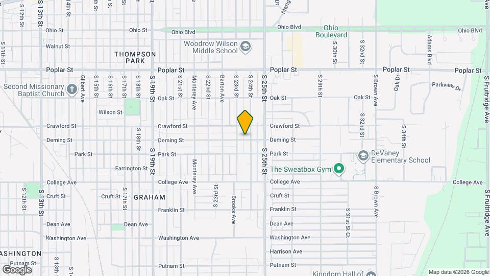 2366 Deming St Mapa y Detalles de la Ubicación