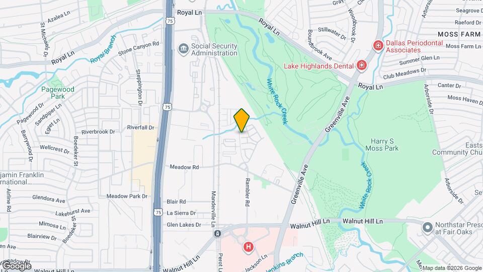 8209 Laflin Ln Map and Location Details