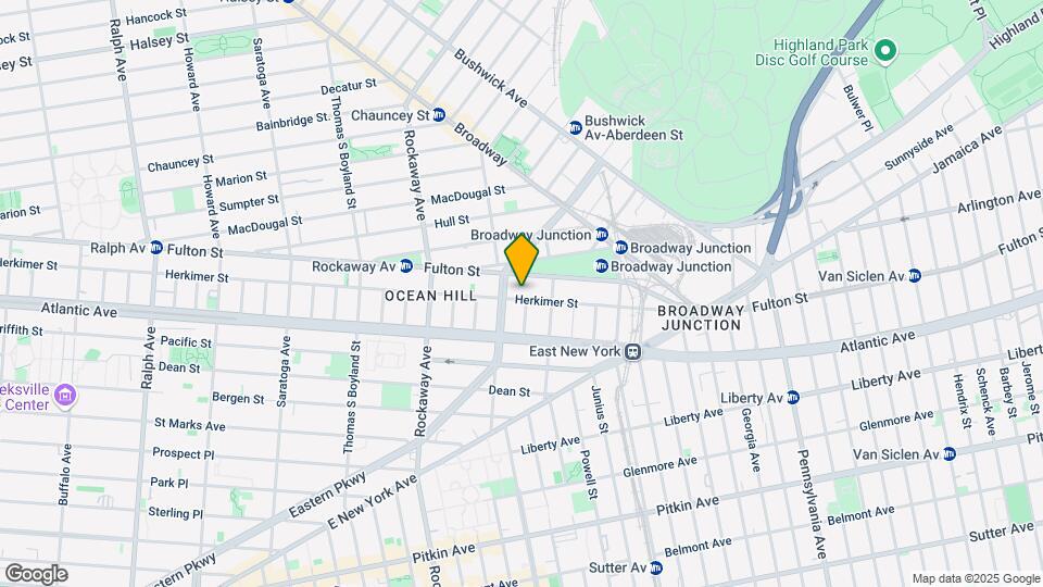 1395 Herkimer St Map and Location Details