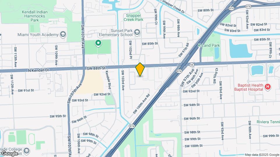 10170 SW 88th St Map and Location Details