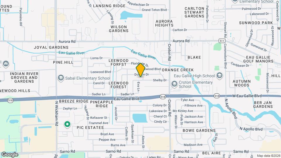 2296 Shelby Dr Map and Location Details