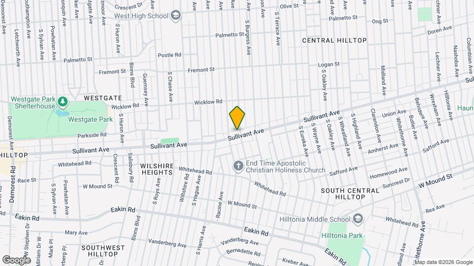 2676 Sullivant Ave Map and Location Details