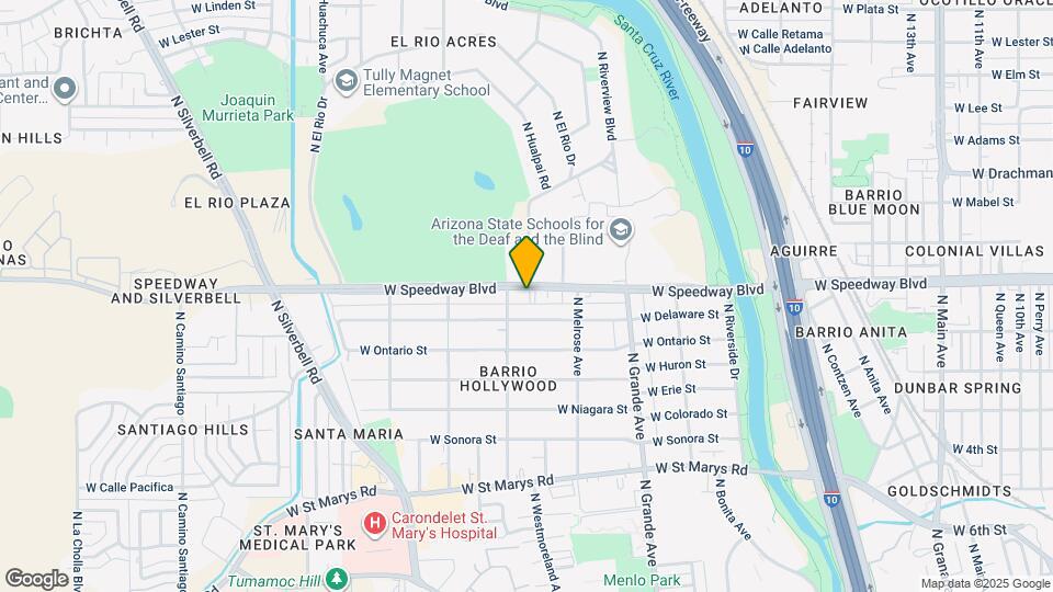 1331 W Speedway Blvd, Unit 2 Mapa y Detalles de la Ubicación