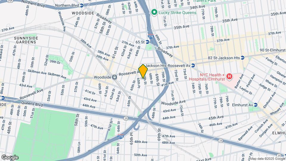 40-36 67th St Map and Location Details