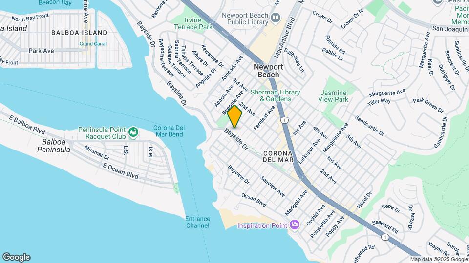 2516 Bayside Dr Mapa y Detalles de la Ubicación