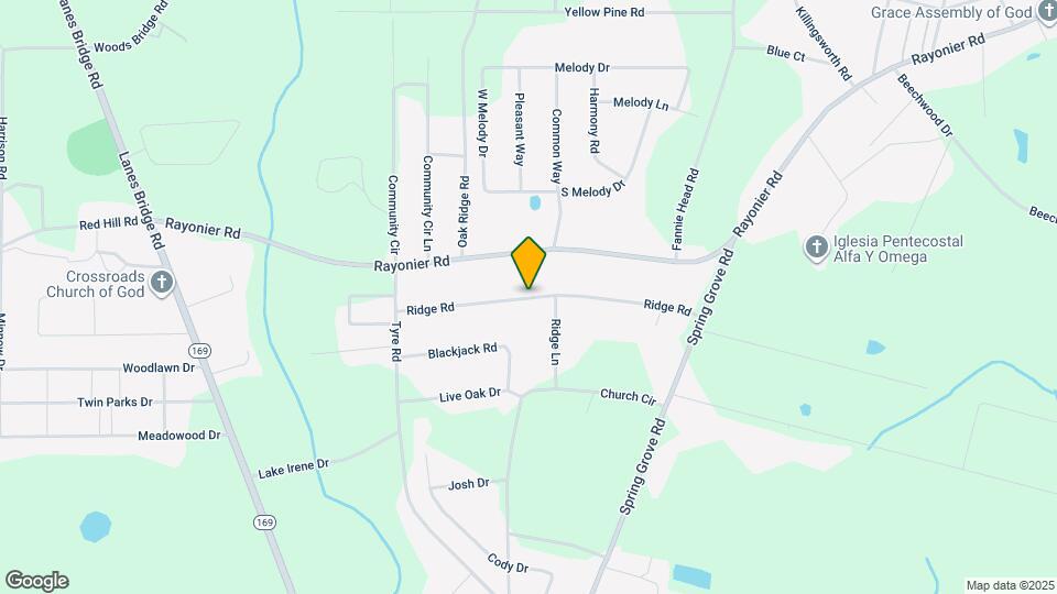 284 Ridge Rd Map and Location Details