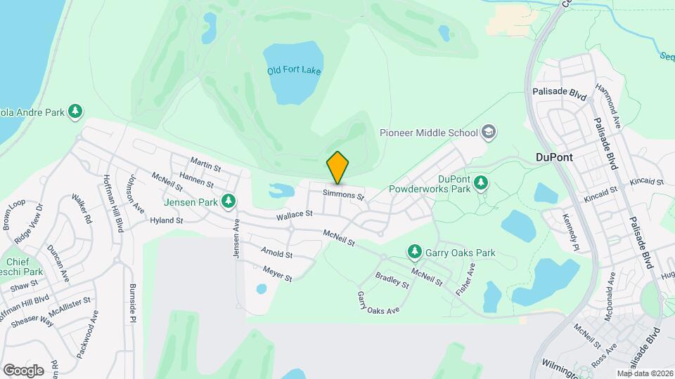 2350 Simmons St Map and Location Details